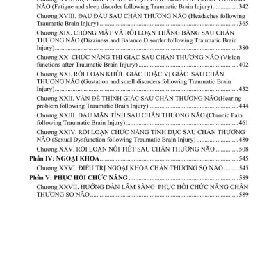 Sách - PHỤC HỒI CHỨC NĂNG CHẤN THƯƠNG NÃO