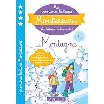 Sách tập đọc  tiếng Pháp - Mes Premieres Lectures Montessori Niveau 4, La Montagne 