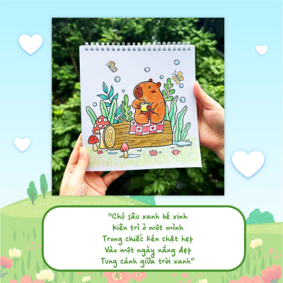 Capybara & Trái tim mặt trời