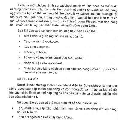 Hướng Dẫn Sử Dụng Excel - Excel Dành Cho Người Tự Học (STK)