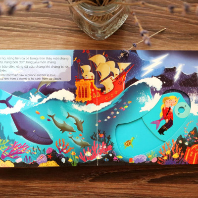 Sách Tương Tác - Sách Chuyển Động - First Stories - The Little Mermaid – Nàng Tiên Cá