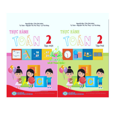 Sách - Combo Thực hành Toán 2 - tập 1 + 2 (KP)