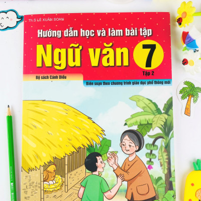 Sách - Hướng Dẫn Học Và Làm Bài Tập Ngữ Văn 7 - Biên soạn theo CT GDPT mới - Cánh Diều - ndbooks