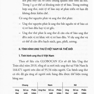 Dinh Dưỡng Trong Phòng Chống Ung Thư -  Viện sĩ, Giáo sư, Tiến sĩ Khoa học Đái Duy Ban