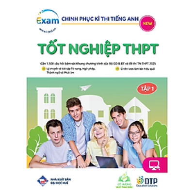 Sách - Dtpbooks - Chinh phục kì thi Tiếng Anh - Tuyển sinh 10 - Tốt nghiệp THPT - Tập 1+2 #huongbook
