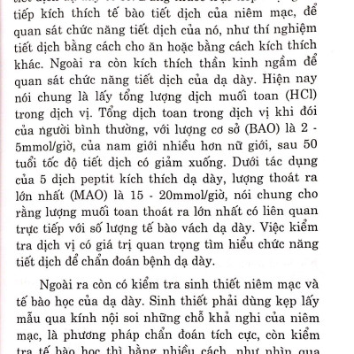 Các Phương Pháp Chữa Trị - Bệnh Dạ Dày