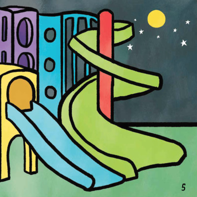 Sách Ehon Bé Vui Bé Khỏe - Chơi Cầu Trượt