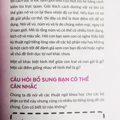Nói Với Con Về Giới Tính