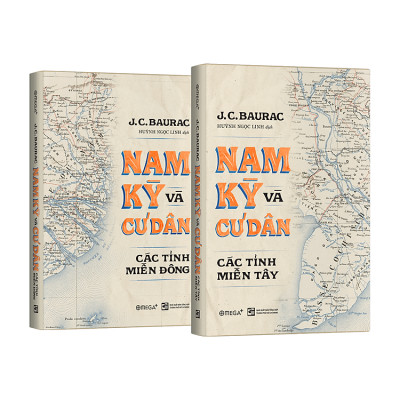Trạm Đọc | Nam Kỳ Và Cư Dân - Tác Phẩm Lịch Sử Ghi Chép Mọi Thứ Về Nam Kỳ ( Boxet 2 Cuốn )