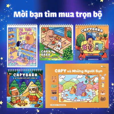 Capybara & Ngân hà lấp lánh