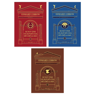Bộ Sách Sự Suy Tàn Và Sụp Đổ Của Đế Chế La Mã - một trong những bộ sách tham vọng, đồ sộ và kinh điển nhất về lịch sử văn minh thế giới mà bất kì ai mong muốn tìm hiểu về đề tài này đều phải đọc qua