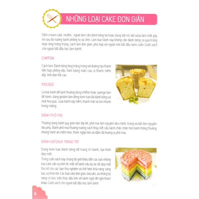 Sách - Kỹ Thuật Làm Bánh Ngọt - Ngẫu Hứng Cùng Cake