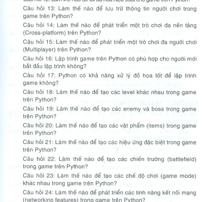 Lập Trình Game Với Python