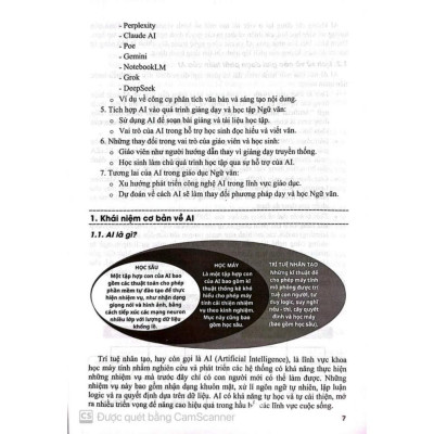 Ứng dụng trí tuệ nhân tạo (AI) trong dạy và học môn ngữ văn (dành cho giáo viên và học sinh) HAB