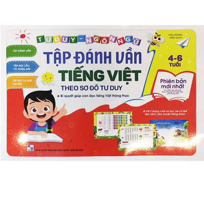 Combo 2 Cuốn Tư Duy Ngôn Ngữ: Tập Đánh Vần Tiếng Việt Và Bé Chinh Phục Tiếng Anh