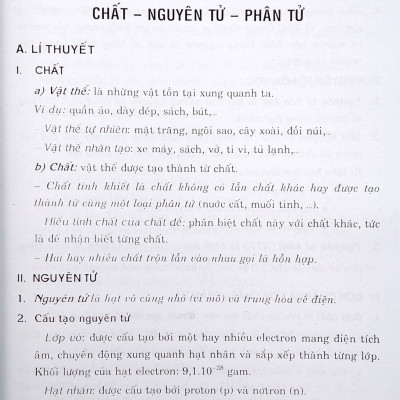 Luyện Kỹ Năng Giải Toán Hóa Học 8
