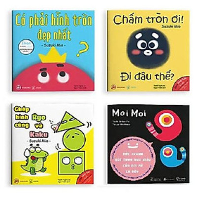 Bộ Sách Ehon Moi Moi + Những Điều Kỳ Diệu Của Hình Khối