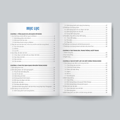 Combo 2 Sách Excel Và Word Ứng Dụng Văn Phòng Hướng Dân Chi Tiết Từ Cơ Bản Đến Nâng Cao