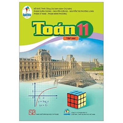 Sách giáo khoa Toán 11- Tập hai- Cánh Diều (Kèm Nilon bọc Sách)