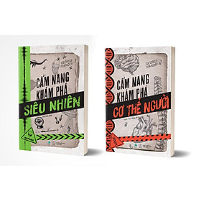 Sách Combo Cẩm Nang Khám Phá: Cẩm Nang Khám Phá Cơ Thể Người & Cẩm Nang Khám Phá Siêu Nhiên  - Bản Quyền