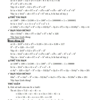 Phát Triển Tư Duy Đột Phá Giải Bài Tập Tài Liệu Dạy Và Học Toán - Lớp 8  (Tập 1)