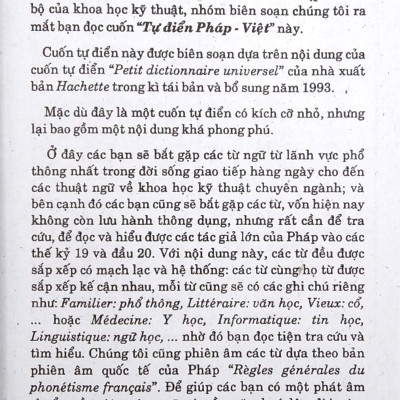Từ Điển Pháp - Việt (Cập Nhật Nhiều Từ Mới)
