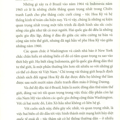 Phương Pháp JAKARTA - Lịch Sử Các Hoạt Động Bí Mật Của CIA Thời Chiến Tranh Lạnh Ở Đông Nam Á Và Mỹ Latin