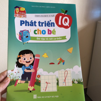 Bộ 8 Cuốn Phát Triển IQ Cho Bé Dành Cho Bé 5-6 Tuổi Bé tập so sánh