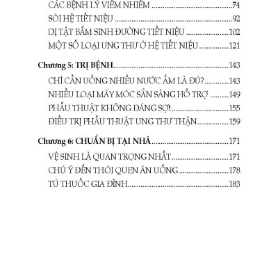 Y học thường thức: Những Biểu Hiện Và Điêu Trị Hệ Tiết Niệu
