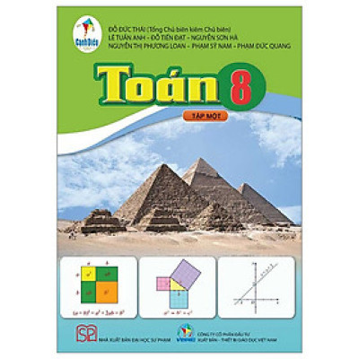 Sách giáo khoa Toán 8- tập một- Cánh Diều (Kèm Nilon bọc Sách)