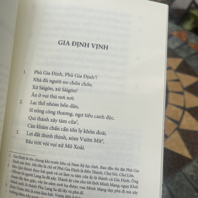 GIA ĐỊNH PHONG CẢNH VỊNH – Trương Vĩnh Ký - NXB Trẻ