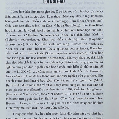 Sách - Khoa học thần kinh trong giáo dục