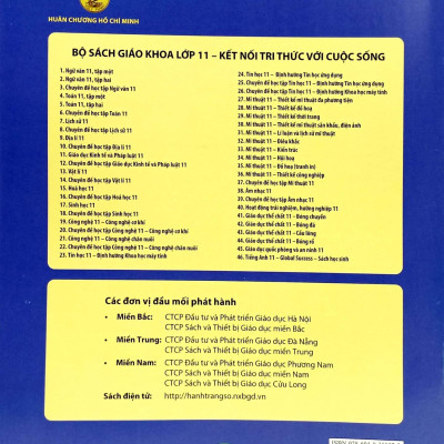 Sách Giáo Khoa Chuyên Đề Học Tập Hóa Học 11 (Kết Nối Tri Thức) (Chuẩn)