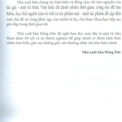 Ý Nghĩa Các Giấc Mơ