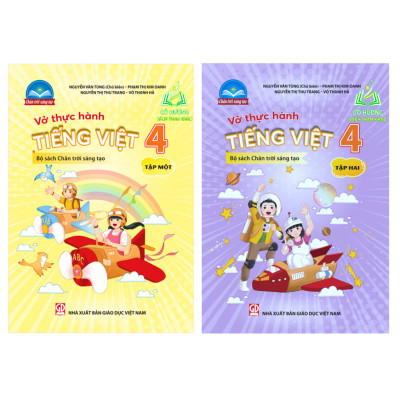 Sách - Vở thực hành Tiếng Việt 4 tập 2 (Bộ sách Chân trời sáng tạo )