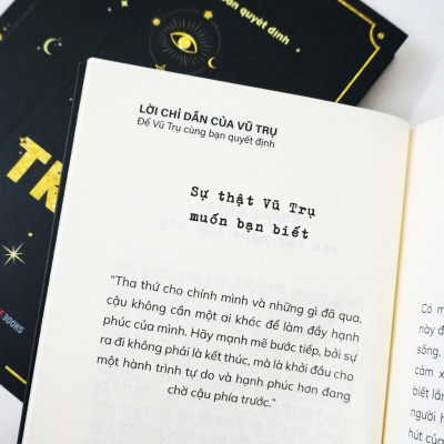 Sách Lời Chỉ Dẫn Của Vũ Trụ - Để Vũ Trụ Cùng Bạn Quyết Định - Chiu Healing