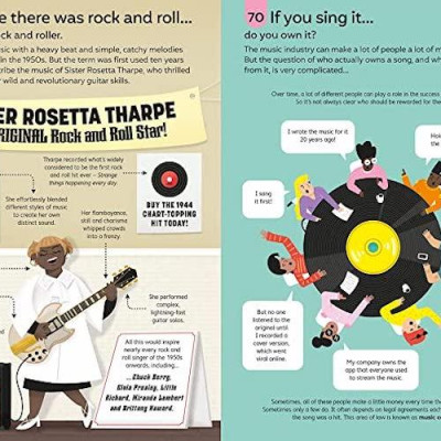 Sách Khoa học thiếu nhi tiếng Anh: 100 Things to Know About Music