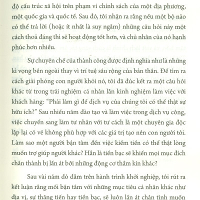 Cạm Bẫy Của Thành Công - Tại Sao Chúng Ta Lại Mắc Kẹt Trong Công Việc Mình Không Thích?