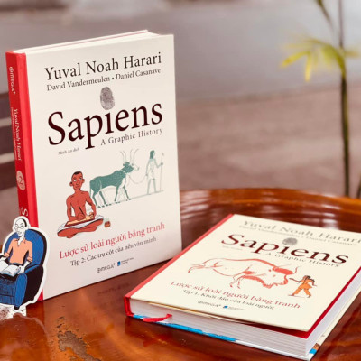SAPIENS - LƯỢC SỬ LOÀI NGƯỜI BẰNG TRANH Tập 1 và Tập 2