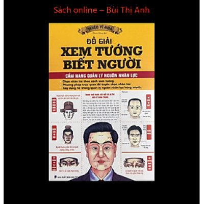 Sách - Đồ giải xem tướng biết người - Cẩm nang quản lý nguồn nhân lực