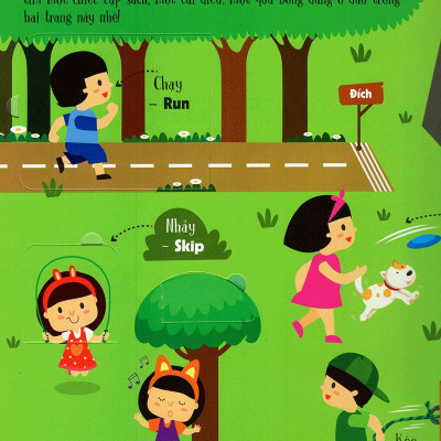Sách Tương Tác - Lift-The-Flap-Lật Mở Khám Phá - The Human Body - Cơ Thể Người