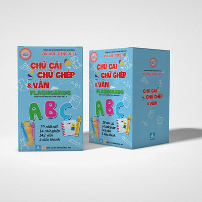 Vui Học Tiếng Việt - Thẻ Học FlashCard Chữ Cái, Chữ Ghép Và Vần Dành Cho Bé 3 - 5 Tuổi
