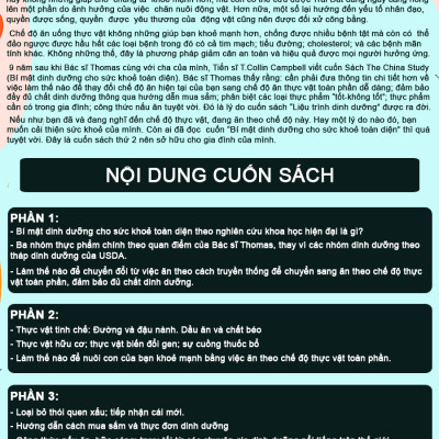 Combo 2 cuốn Bí mật dinh dưỡng (TB) + Liệu trình dinh dưỡng 