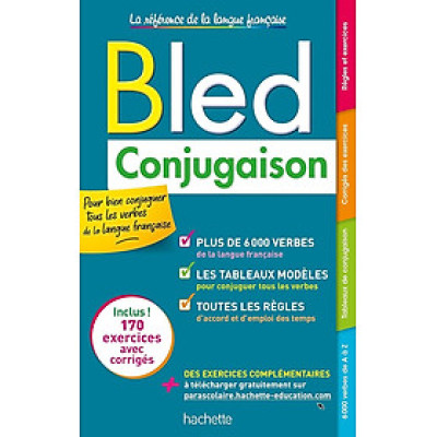 Sách học tiếng Pháp BLED CONJUGAISON