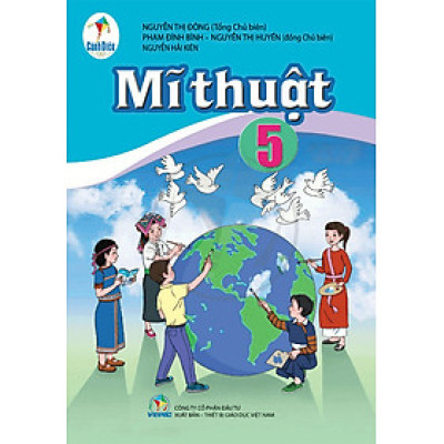 Sách giáo khoa Mĩ thuật 5- Cánh Diều (Kèm Nilon bọc Sách)