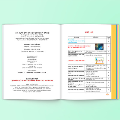 Sách Lập trình với Scratch 3 (Dành cho học sinh 8-14 tuổi)