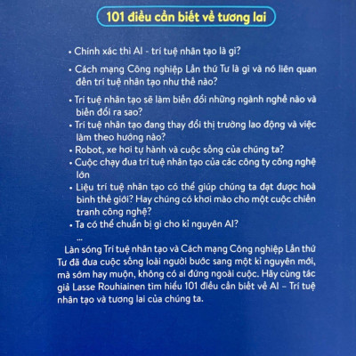 AI - Trí Tuệ Nhân Tạo - 101 Điều Cần Biết Về Tương Lai (Tái Bản 2023)