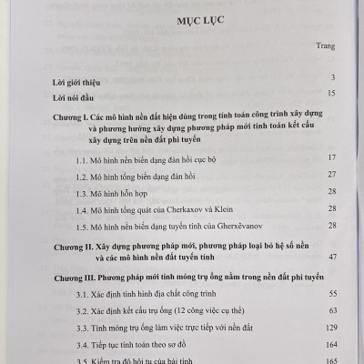 Sách - Phương Pháp Mới Tính Các Loại Móng Trụ Ống Và Móng Cọc Bê Tông Cốt Thép Đường Kính Lớn Trên Nền Đất Phi Tuyến