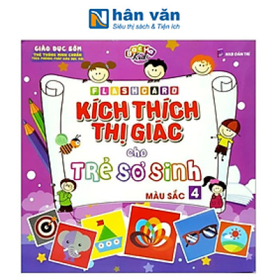 Flashcard - Kích Thích Thị Giác Cho Trẻ Sơ Sinh - Màu Sắc 4