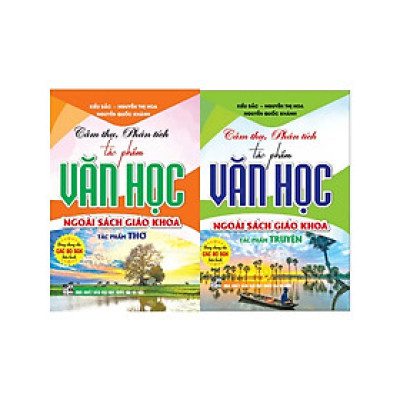 Sách - Cảm thụ, phân tích tác phẩm văn học ngoài sách giáo khoa tác phẩm thơ + tác phẩm truyện - HA